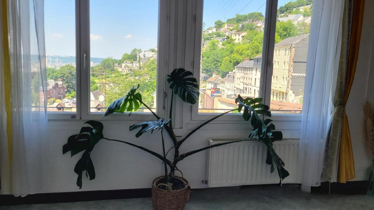 Charmante Villa Familiale A Rouen Bonsecours Eksteriør billede